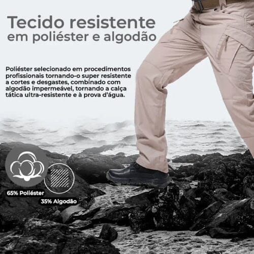 Calça Tática Ultra Resistente Impermeável ANZ1756