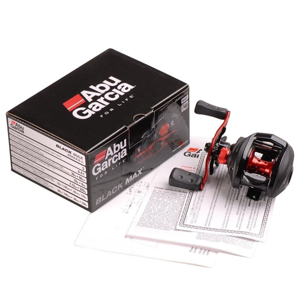 Carretilha Abu Garcia Black Max 3 [GANHE 1 ÓCULOS GRÁTIS] ANZ893
