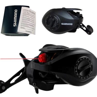 Carretilha Shimano 7.1:1 De Pesca Freio Magnético Para Água Doce e Salgada ANZ1694