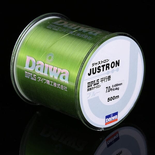 Linha de Pesca Blindada DAIWA JUSTRON - Monofilamento - 500m - Japan ANZ1326