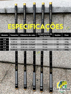 Nova Vara Telescópica de Carbono Premium LIMITED ANZ1435