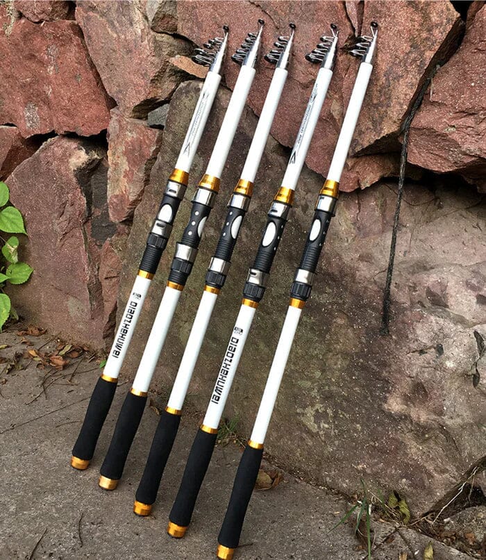 Vara Premium Ultra Light Telescópica de Carbono JOSBY Fishing ANZ1412