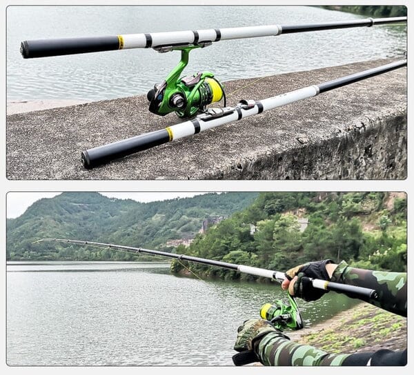 Vara Premium Ultra Light Telescópica de Carbono JOSBY Fishing ANZ1412